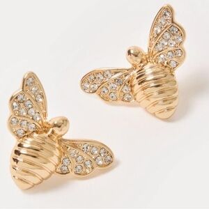 Lily Pulitzer GWP Gold Bee Earrings